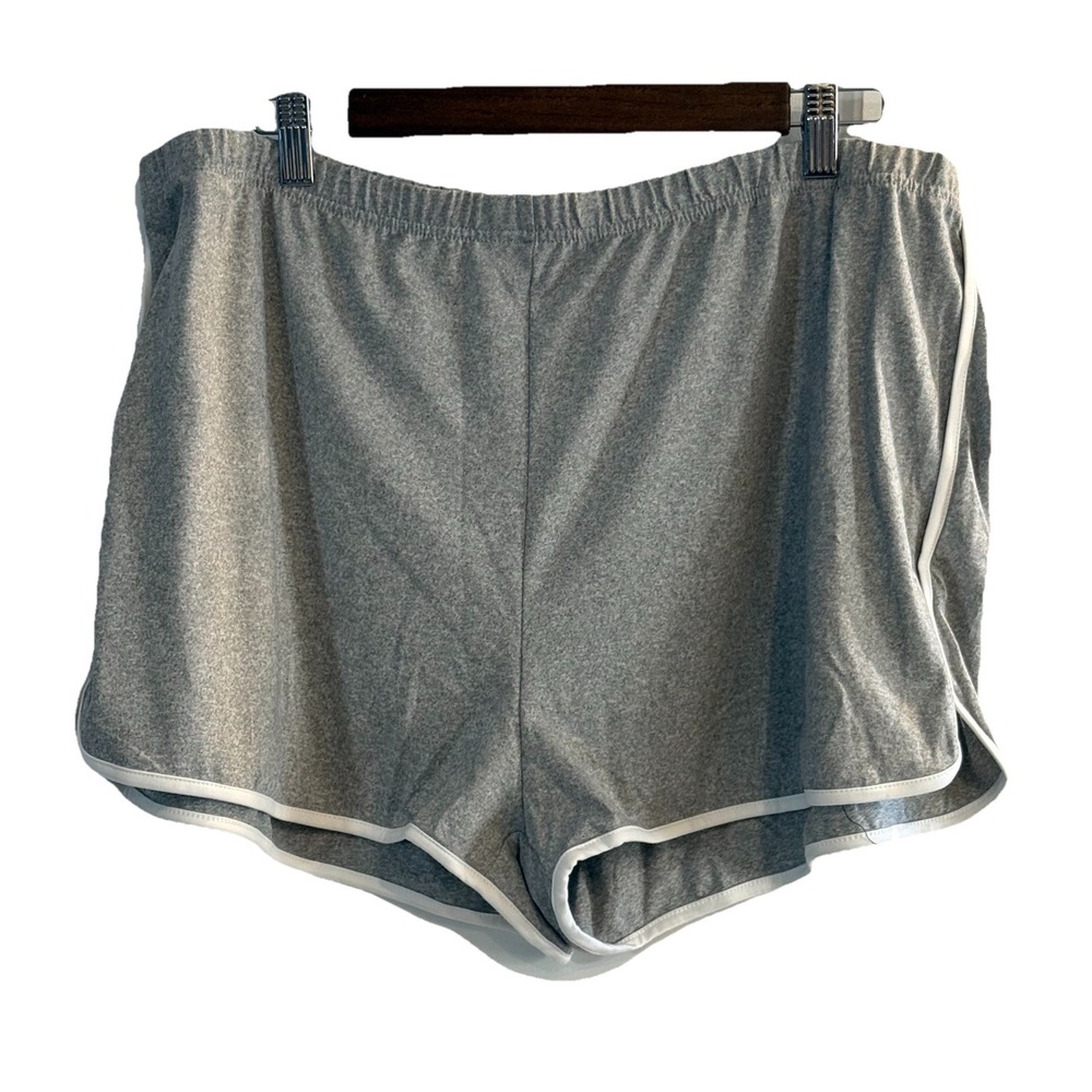 Women's Plus Size Short‎ Shorts GREY Stretchy! 3x 4x 5x BBW Comfy Casual Sexy